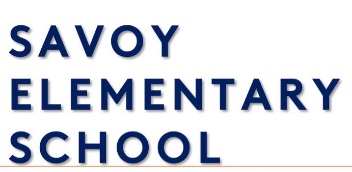 Savoy ES Faculty and Staff banner