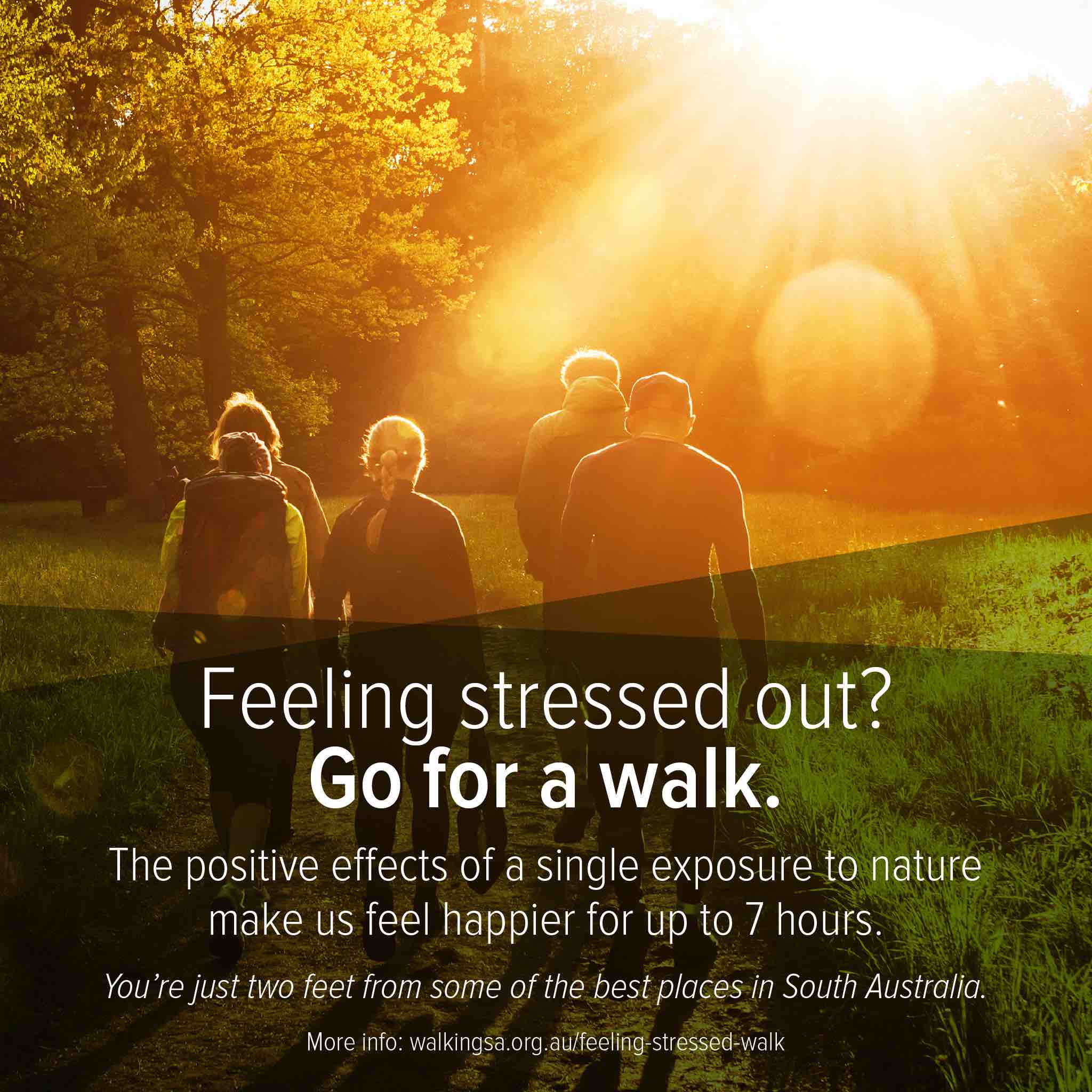 Walk for a better you. logo