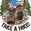 Take A Hike logo