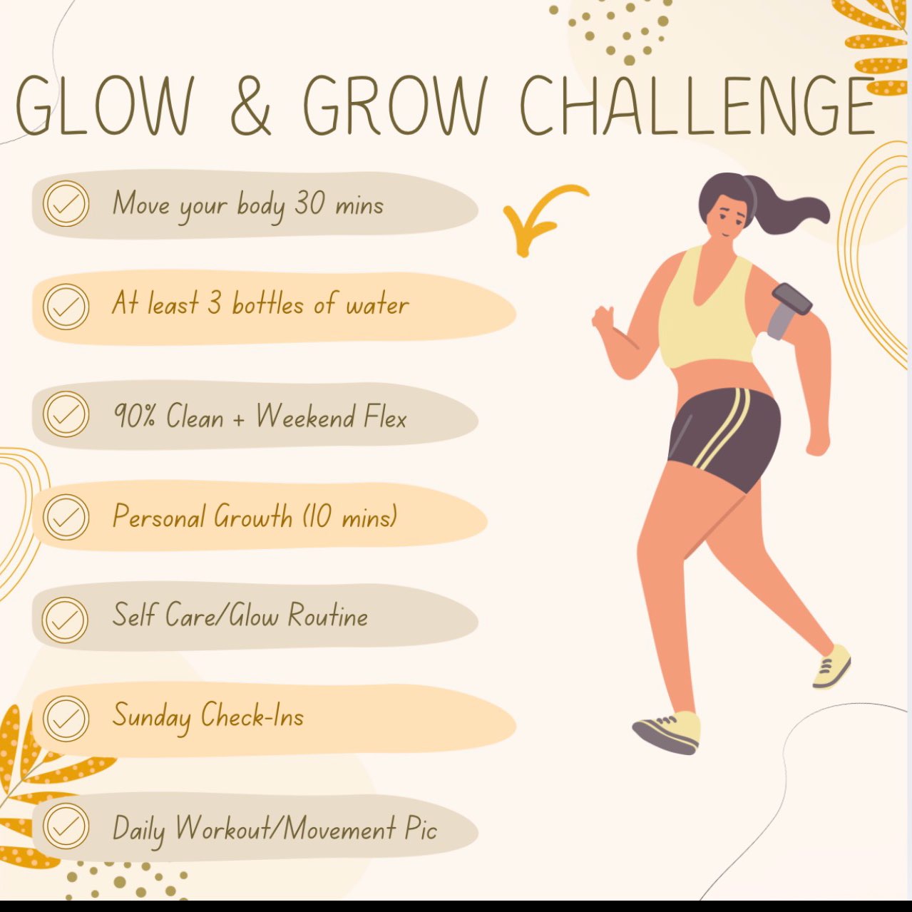 Glowing & Growing✨ logo