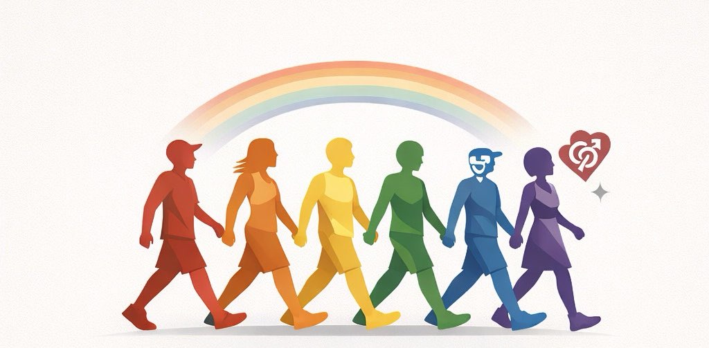 Together we Walk (LGBTQ+) banner