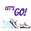 Let's go logo