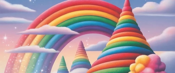 Rainbow 2  💛💜❤️🌎💜🌏❤️ banner