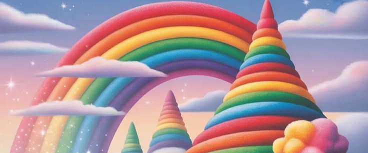 Rainbow 5 🏵️🌹♥️🥀🏵️♥️💚❤️ banner