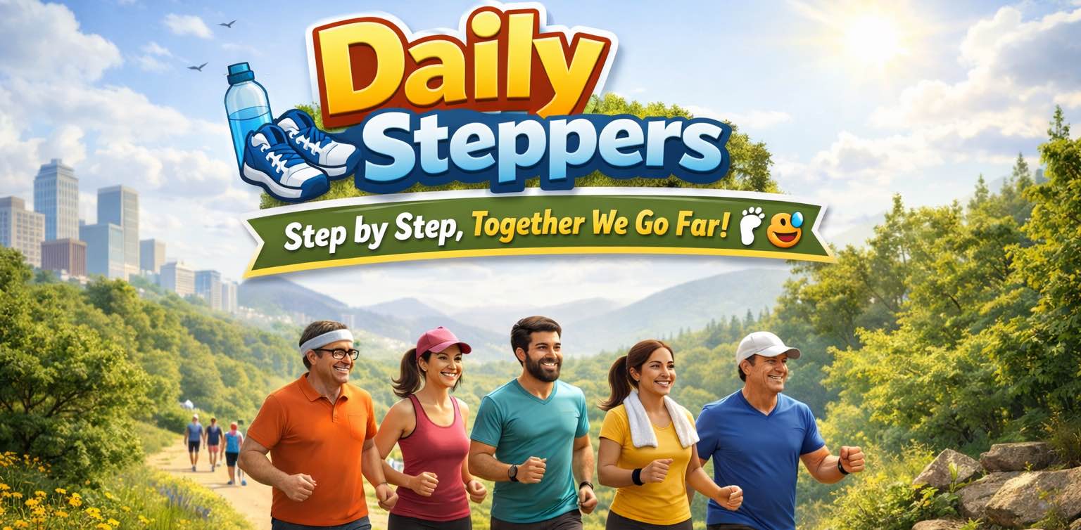 Daily Steppers 🔥 banner