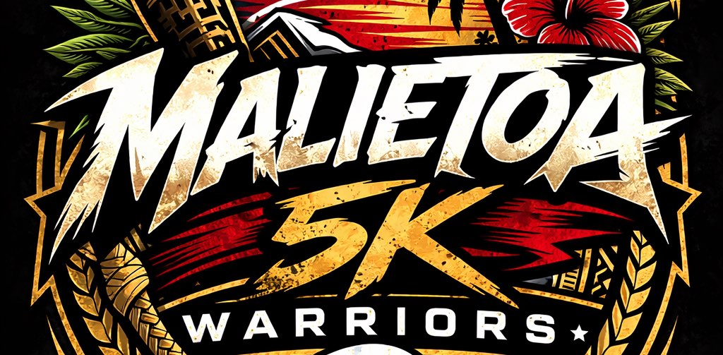 Malietoa 5k Warrior Tribe banner