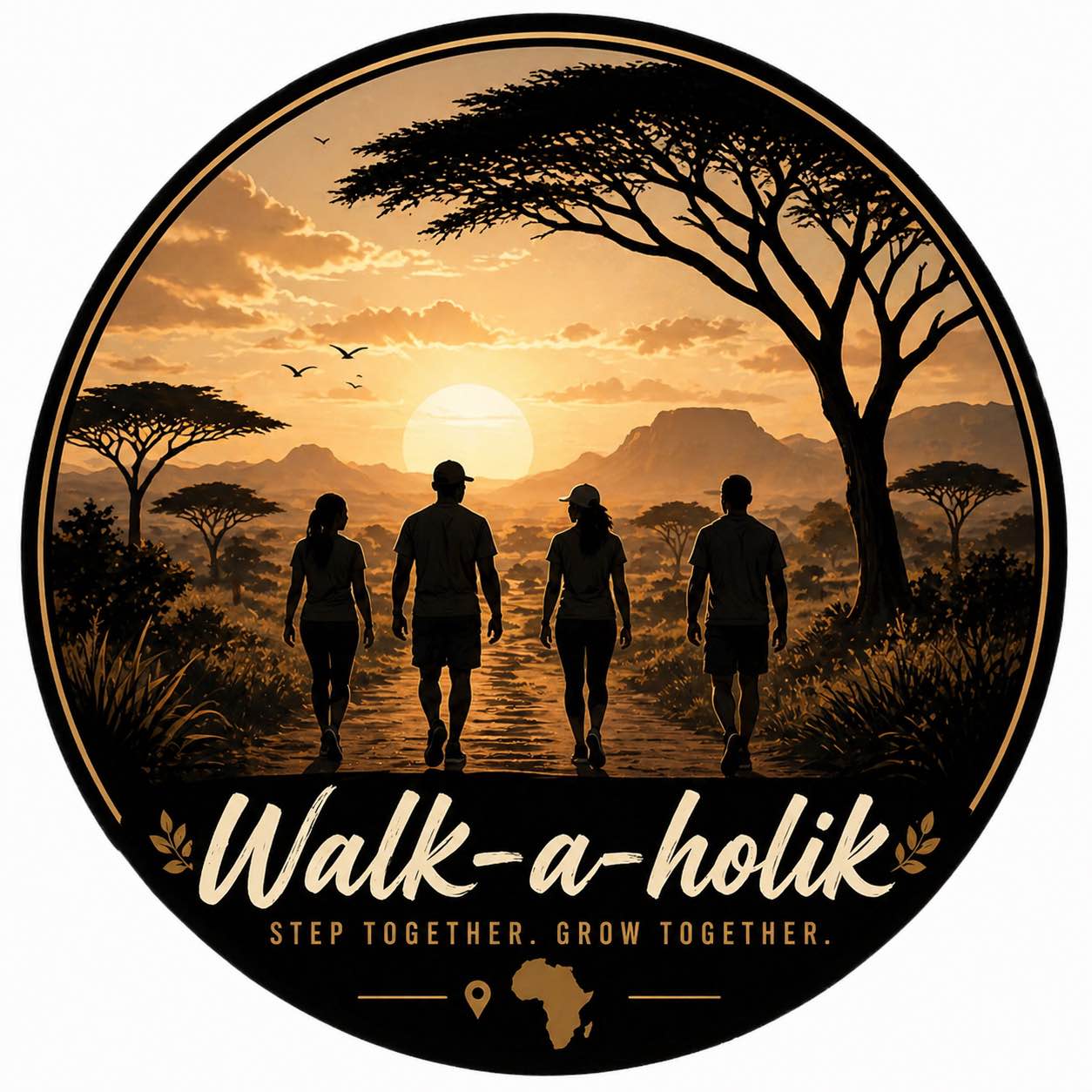 Walk-a-holik logo