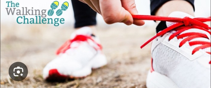 Walking challange 2026 banner