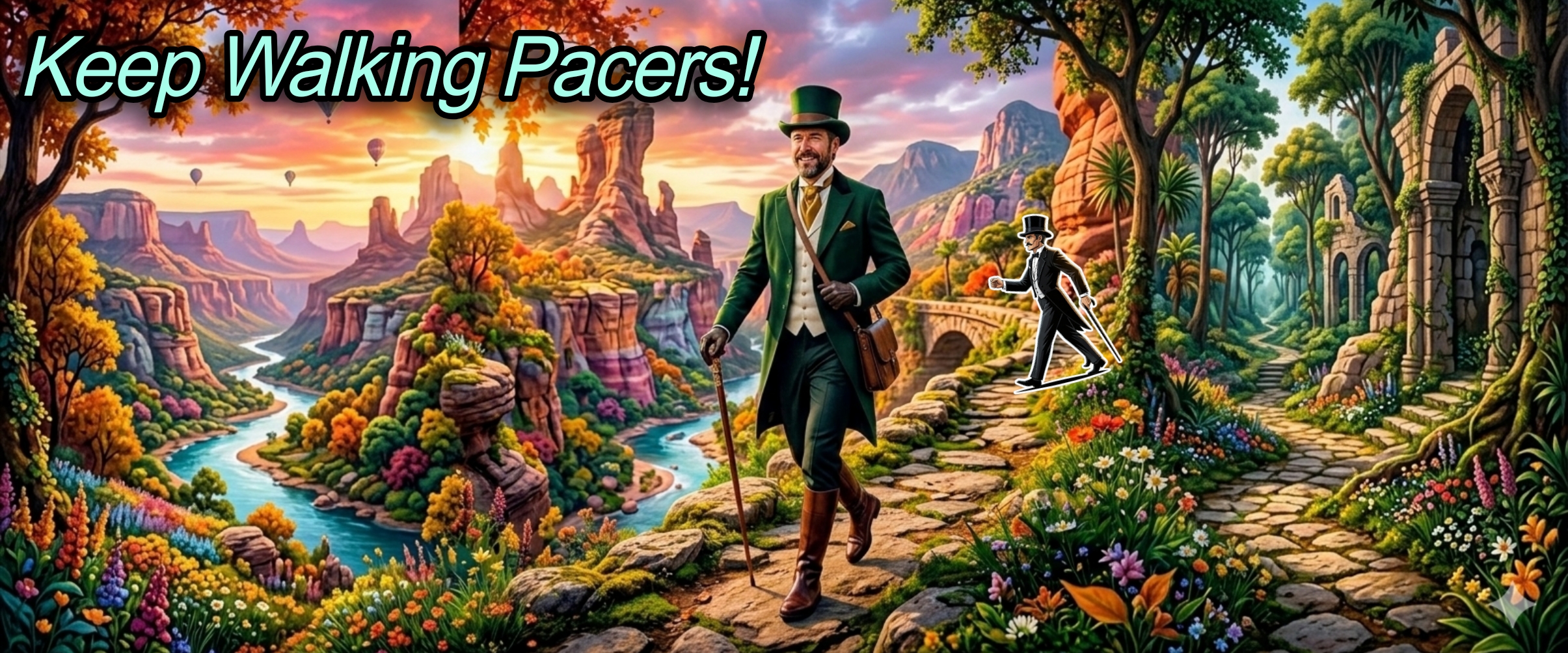 Johnnie's 10K Walkers banner