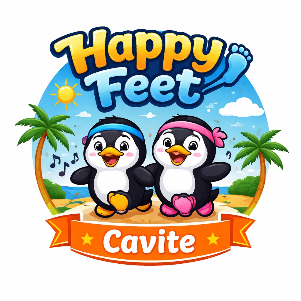 Happy Feet Cavite 🐧 logo