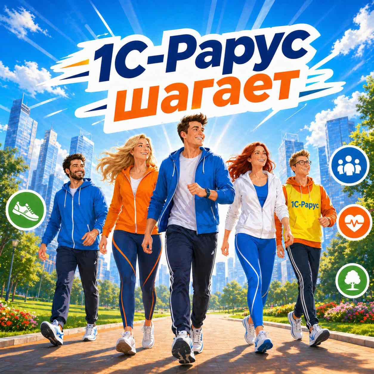 1С-Рарус шагает logo