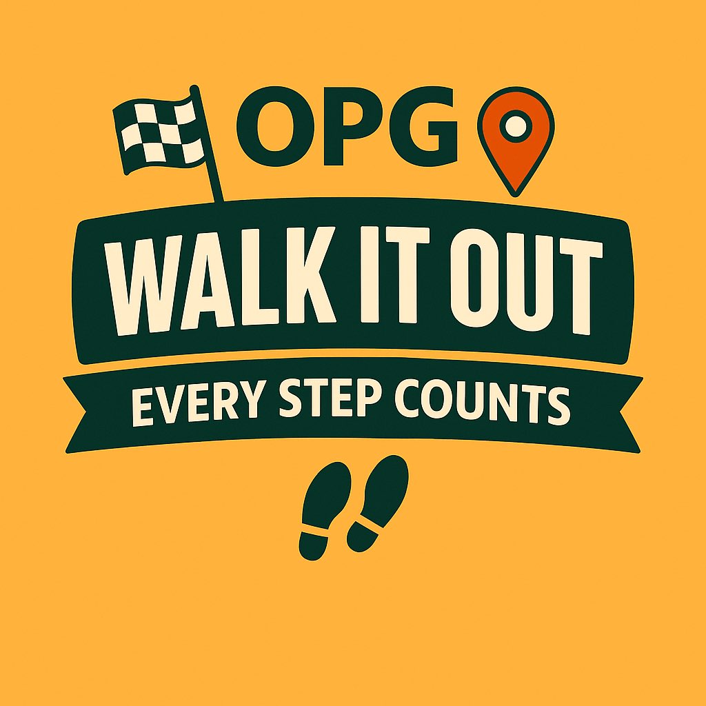 OPG WALK IT OUT logo