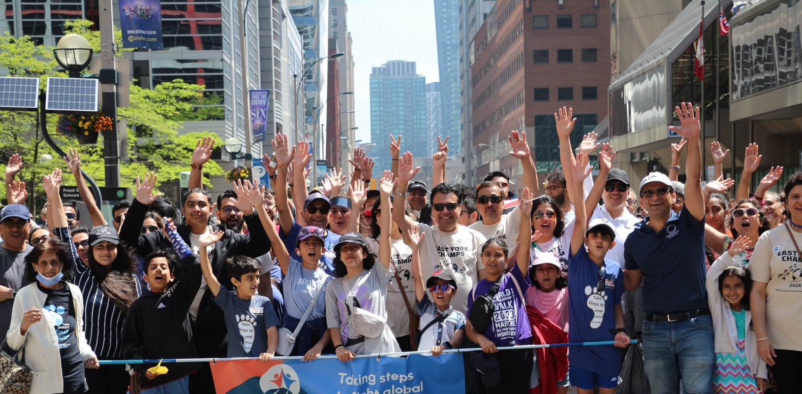 World Partnership Walk Toronto banner