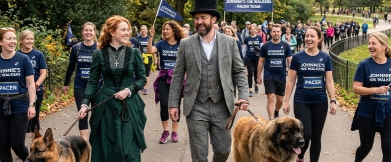 Johnnie's 10K Walkers banner