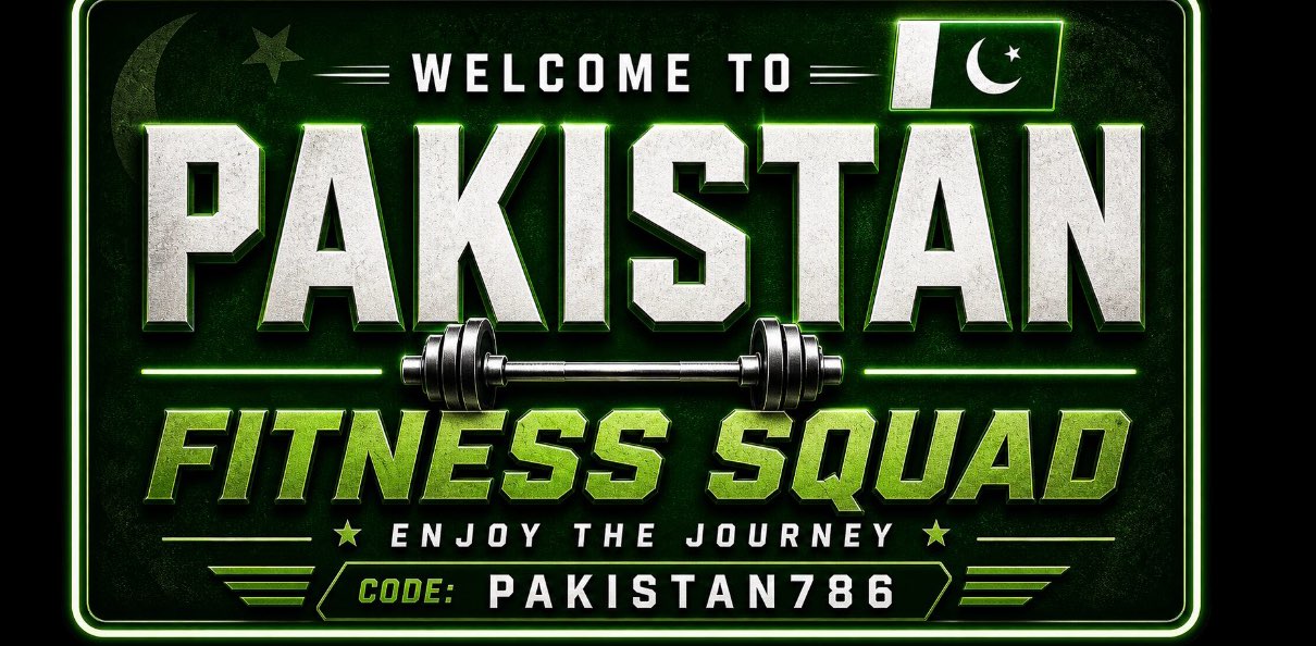 🇵🇰Pakistan Fitness Squad🇵🇰 banner