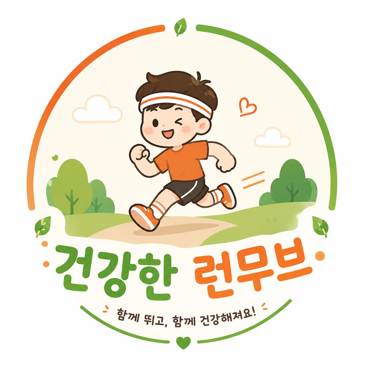 건강한 런무브 logo