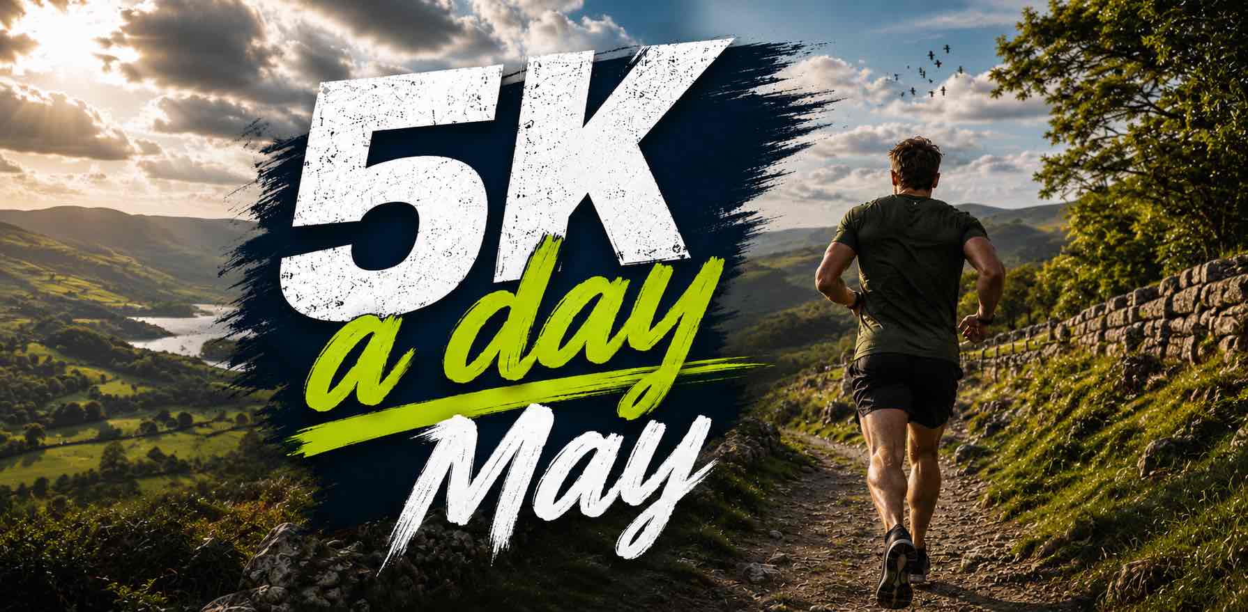 5K a day May banner