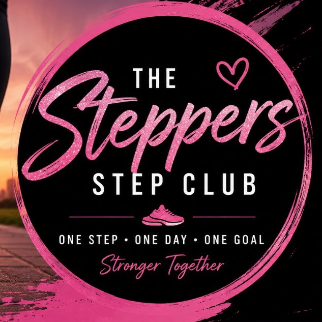 The Steppers 👟 logo