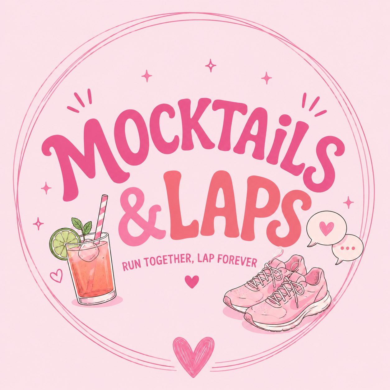 Mocktails & Laps logo