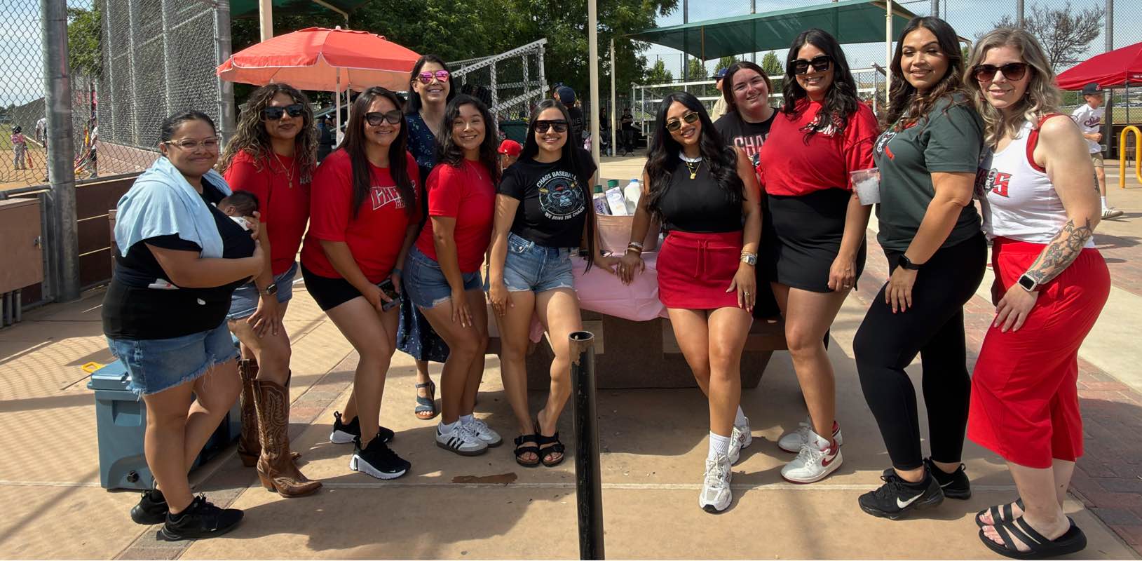 Chaos Moms ⚾️❤️🖤 banner