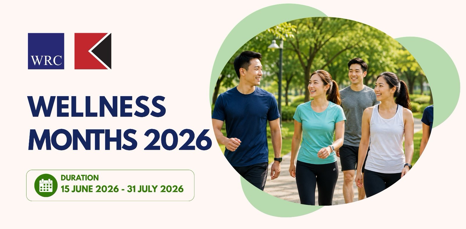 WRC Wellness Months 2026 banner