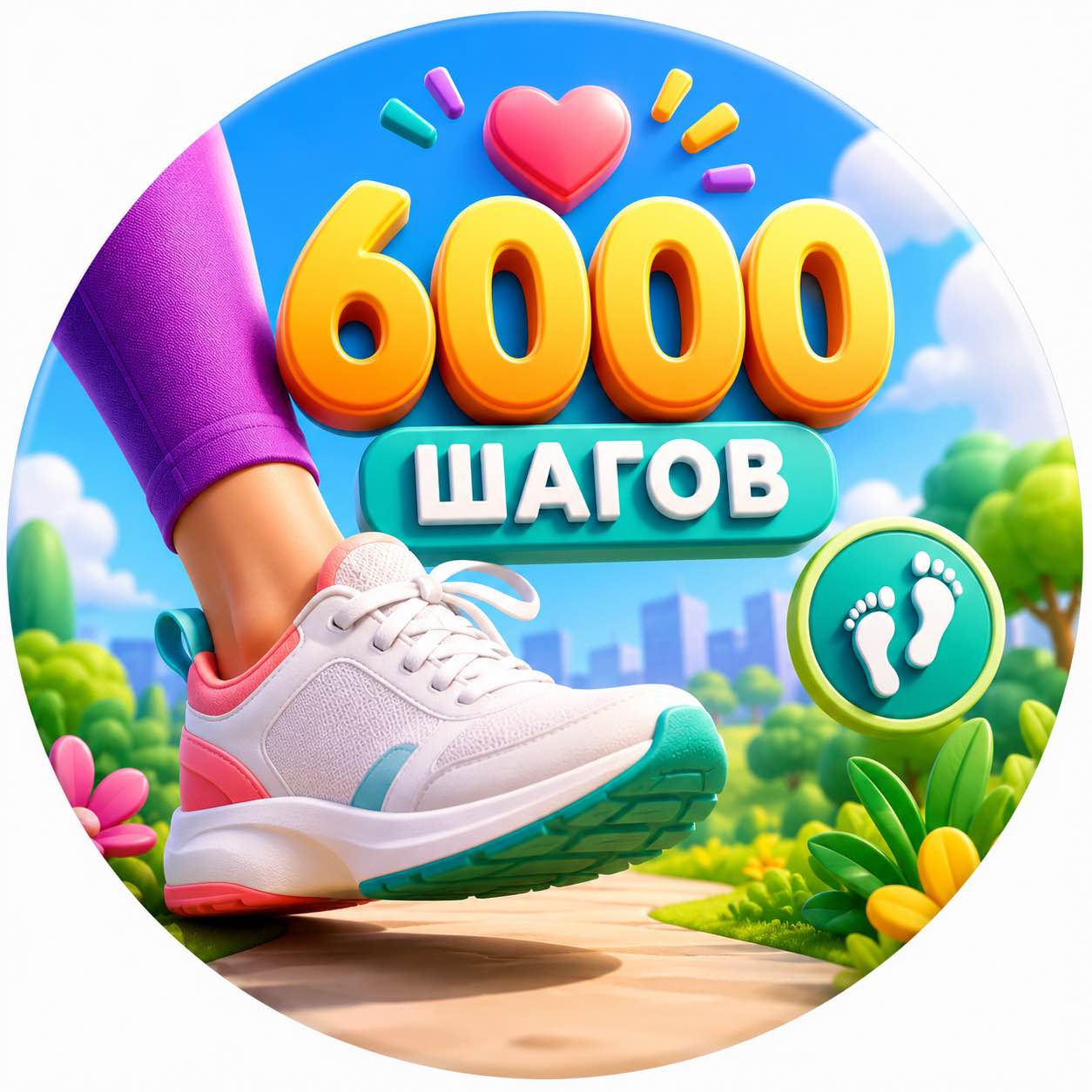 🌿 Шаг за шагом — 6000 logo