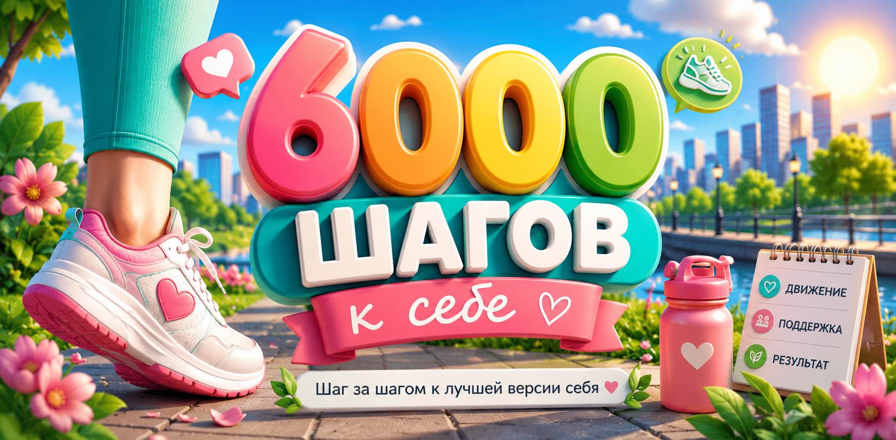 🌿 Шаг за шагом — 6000 banner