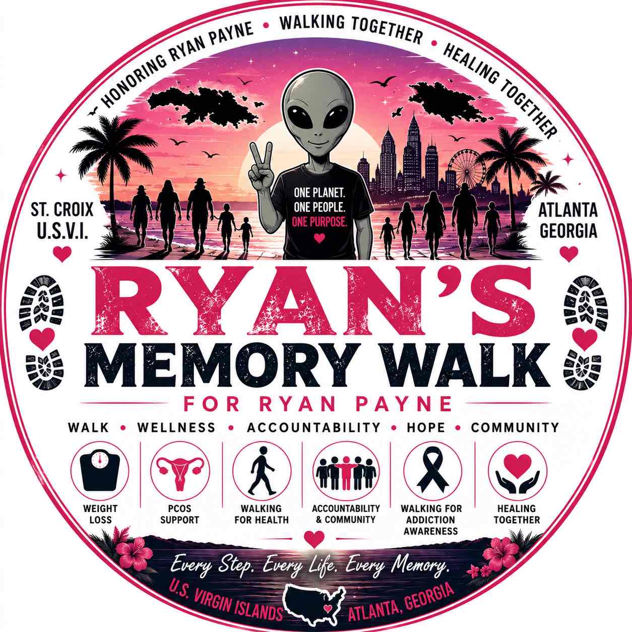 Ryan Payne Legacy Walk Club logo