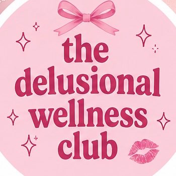 The Delusional Wellness Club ✨ logo
