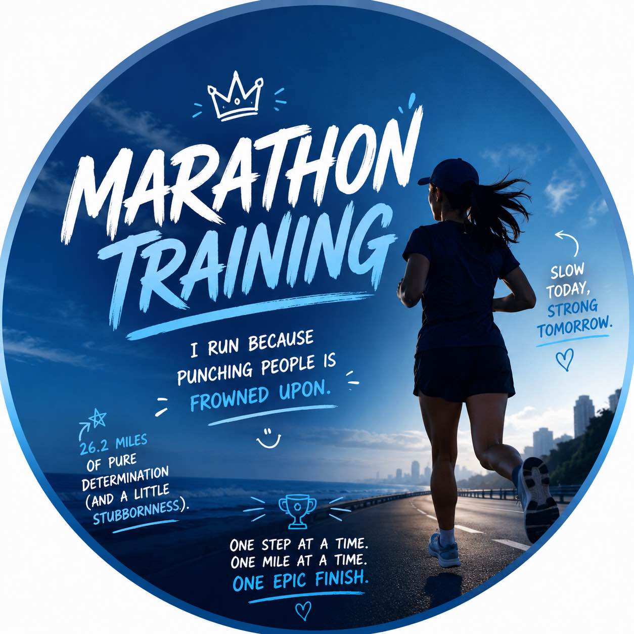 1ST MARATHON TRAINING logo