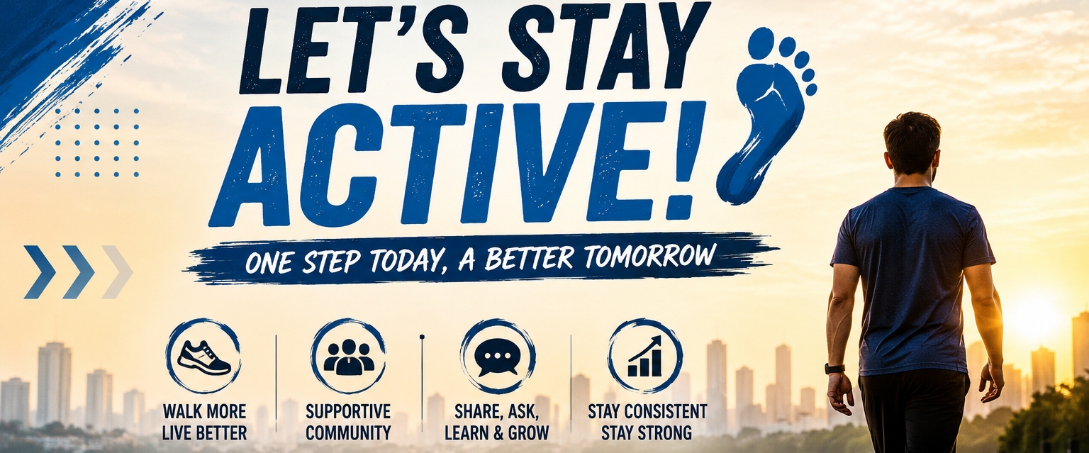 Let's Stay Active! banner