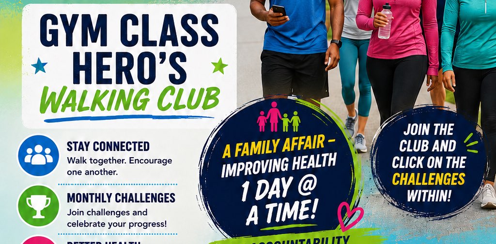 Gym Class Hero’s banner