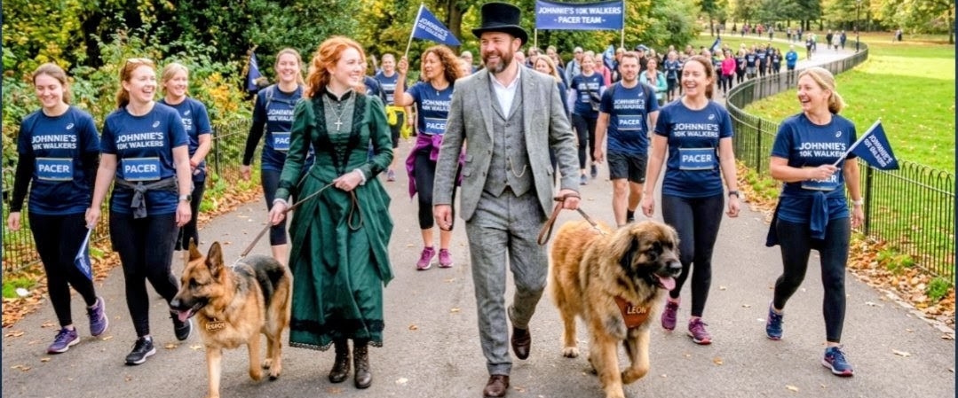 Johnnie's 10K Walkers banner
