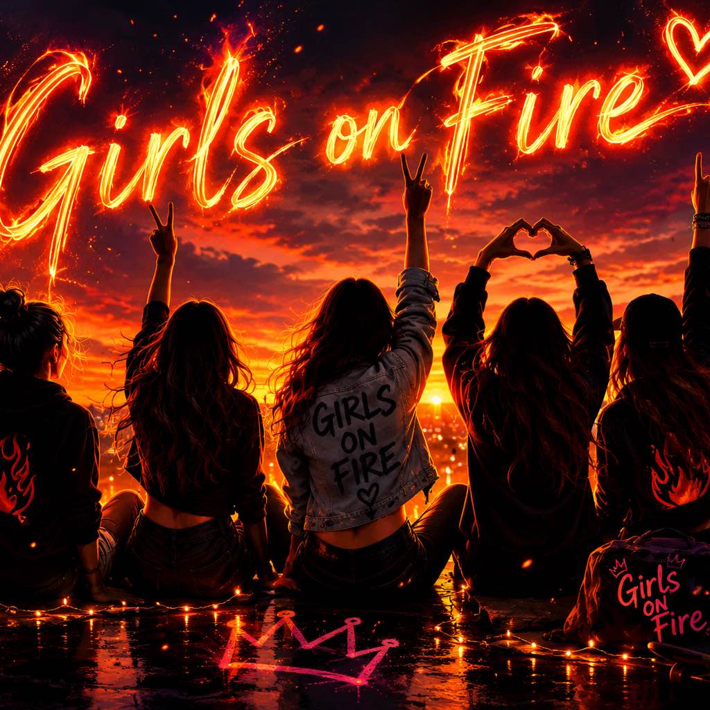 Girls on fire  logo