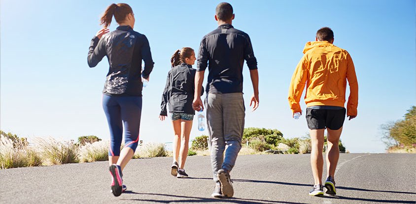 The Global Walking Club banner