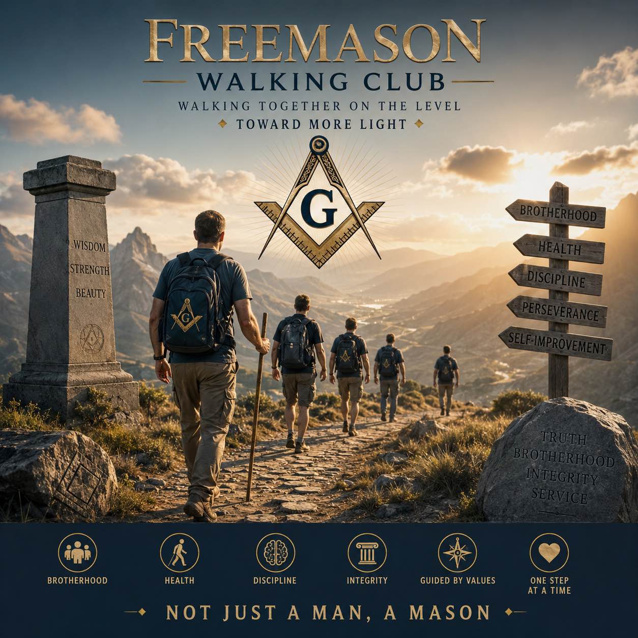 Masonic Walkers logo