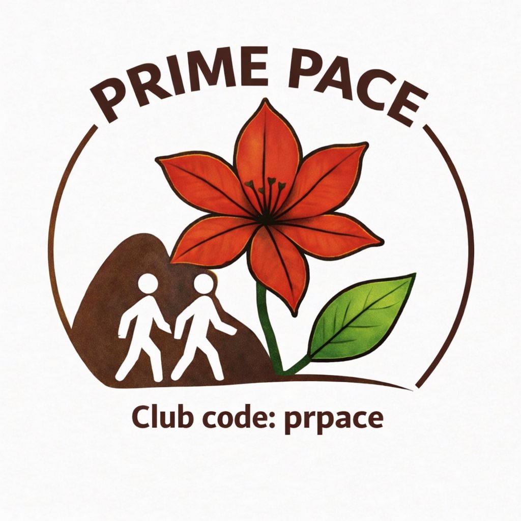 🏃🏾‍♀️‍➡️PRIME PACE 🏃🏽‍♀️ logo