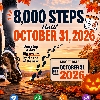 500,000 steps in until Oct 31 profile