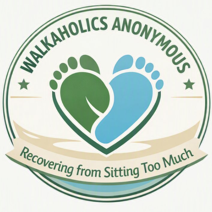 Walkaholics Anonymous logo