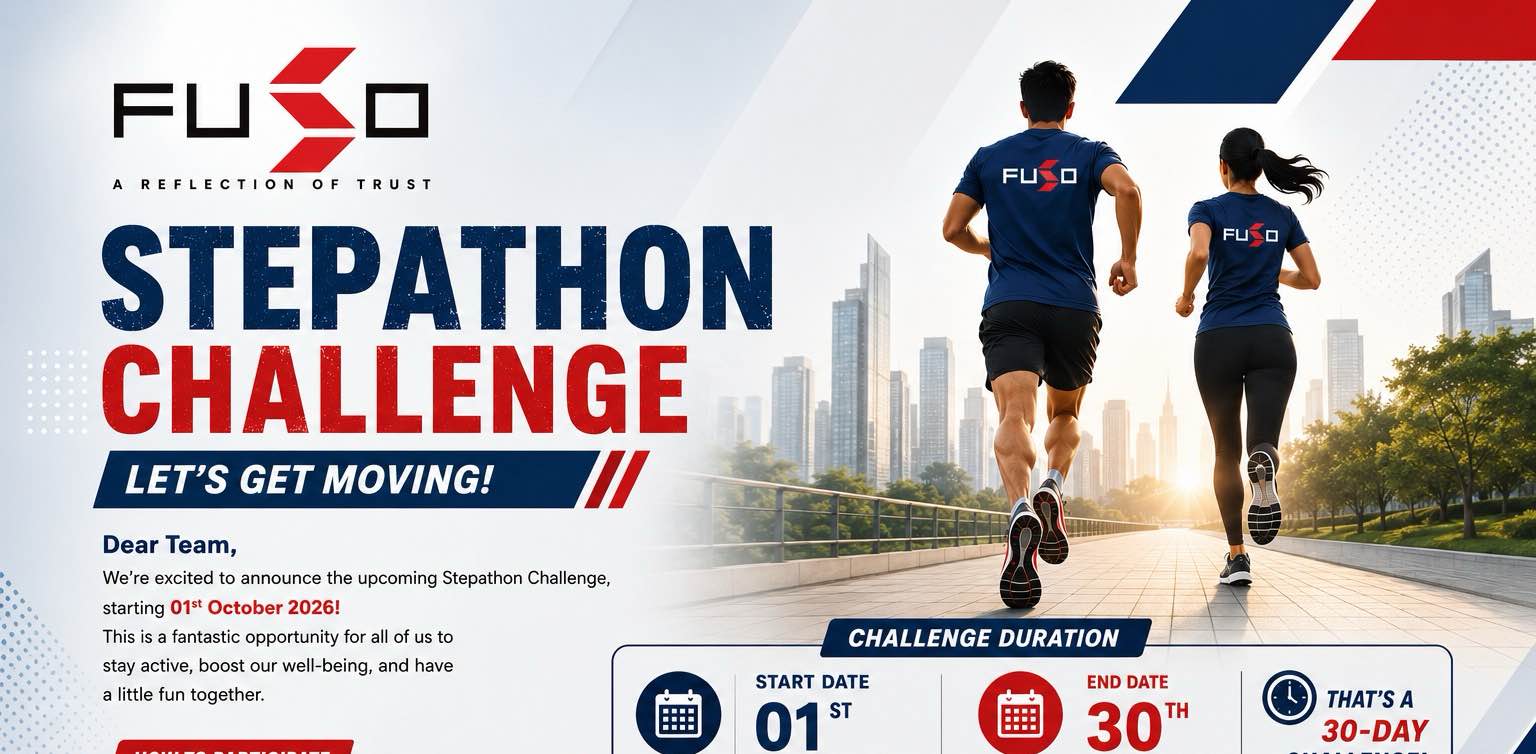 Fuso step challenge banner