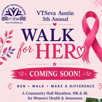 Austin VT Seva "Walk For Her"