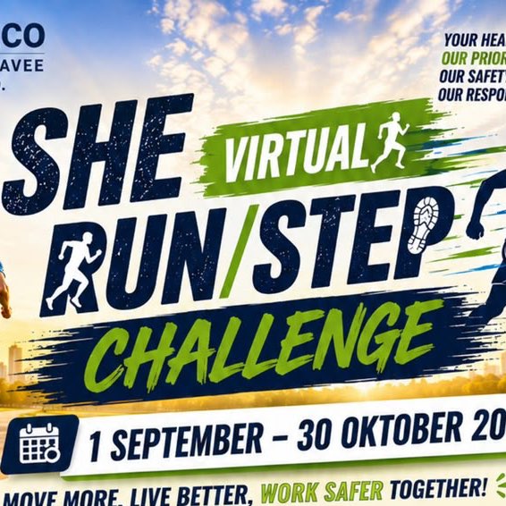 SHE Virtual Run / Step Chall logo