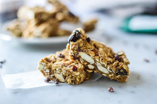 Protein packed granola bars