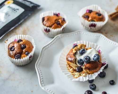 Blueberry breakfast muffins