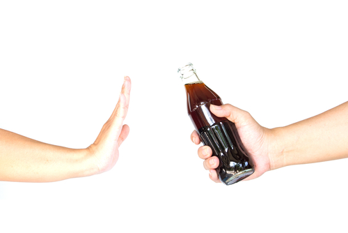 Cutting soda to cut calories