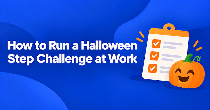 How to run a Halloween step challenge at work, a step-by-step guide from Pacer for Teams