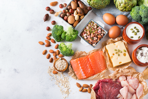 Meat, fish and other protein sources