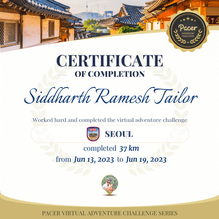 Siddharth Ramesh Tailor post 1