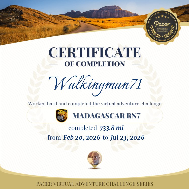 Walkingman71 post 1