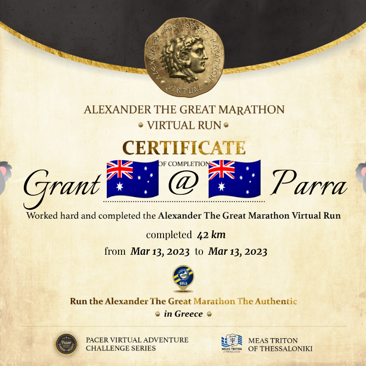 🐨 Grant 🇦🇺 @ 🇦🇺 Parra 🐨 post 1